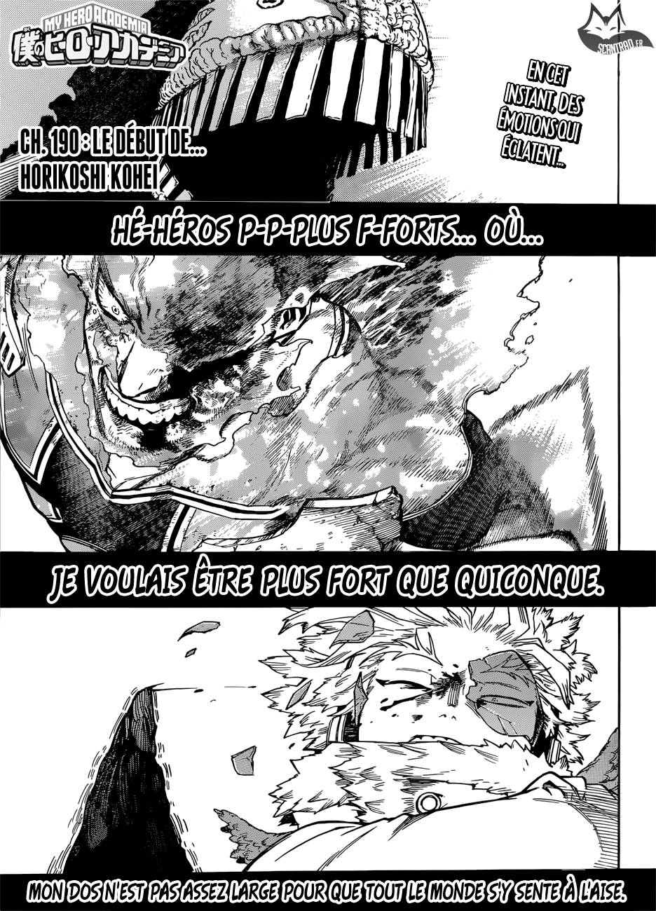 Read Boku no Hero Academia FR Manga Online