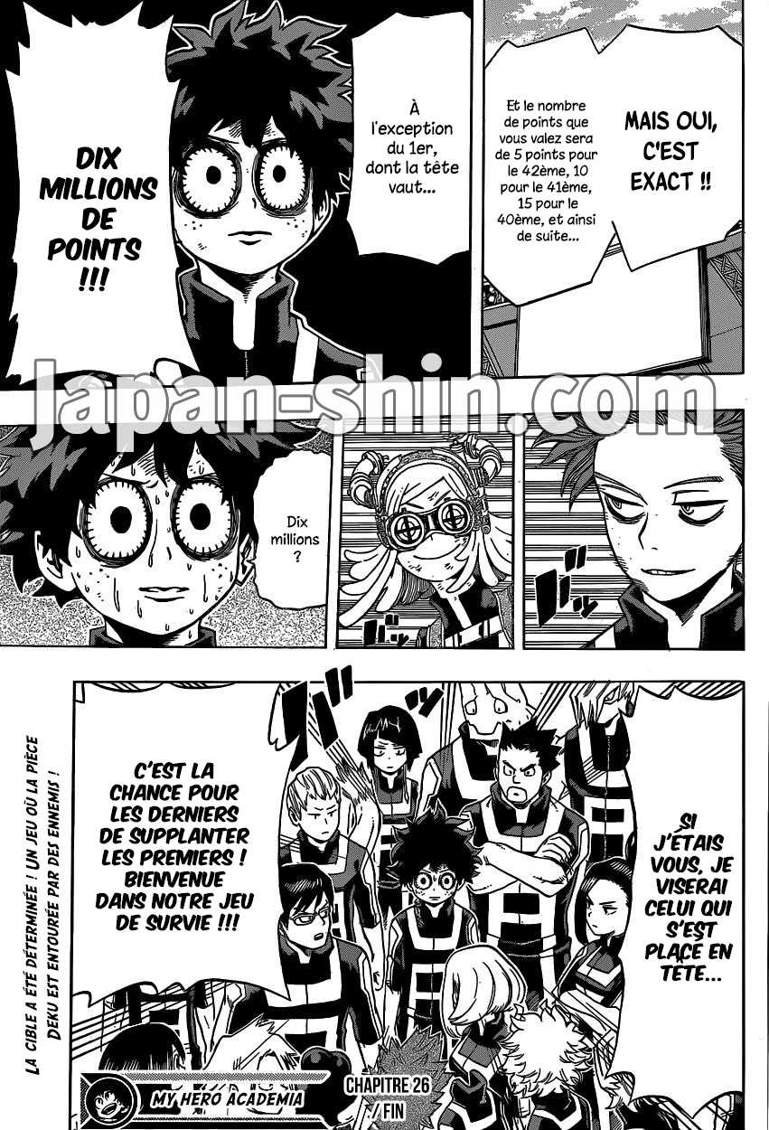 Read Boku no Hero Academia FR Manga Online