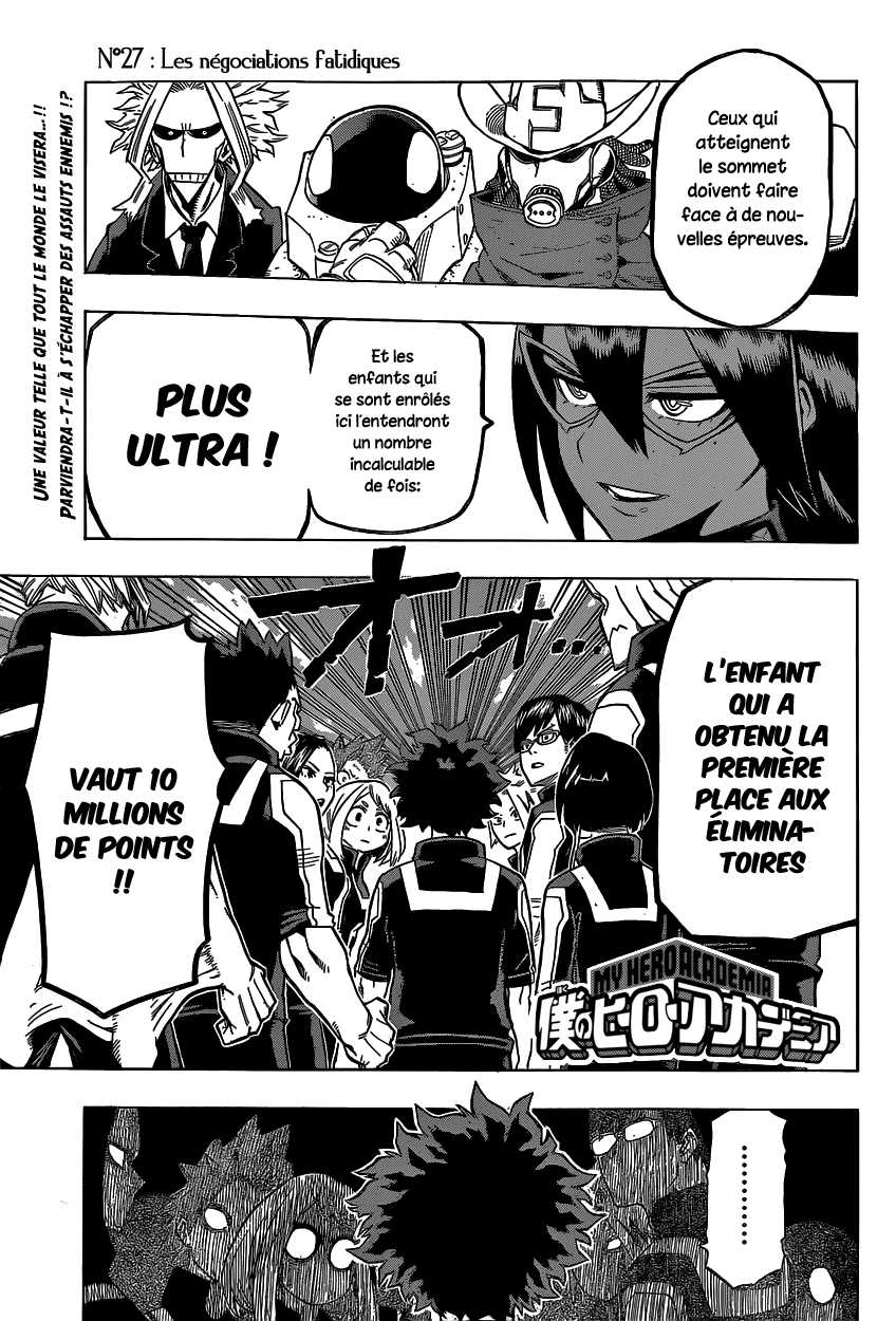 Read Boku no Hero Academia FR Manga Online