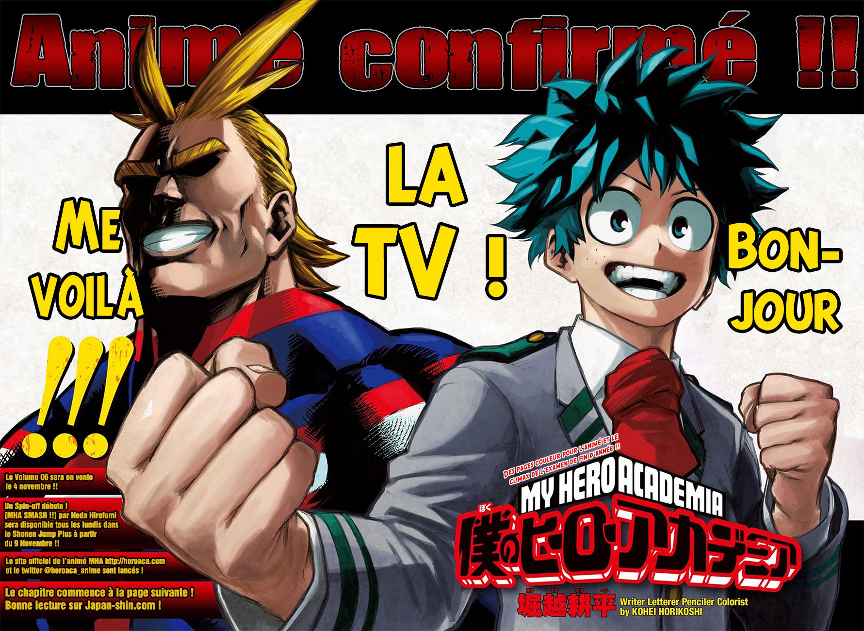 Read Boku no Hero Academia FR Manga Online