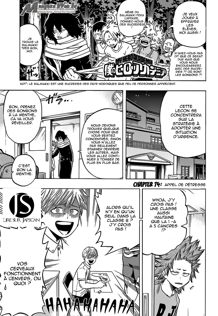 Read Boku no Hero Academia FR Manga Online