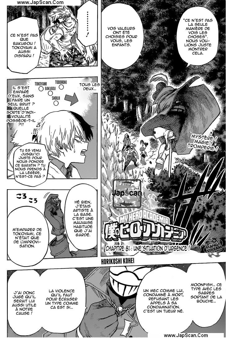 Read Boku no Hero Academia FR Manga Online