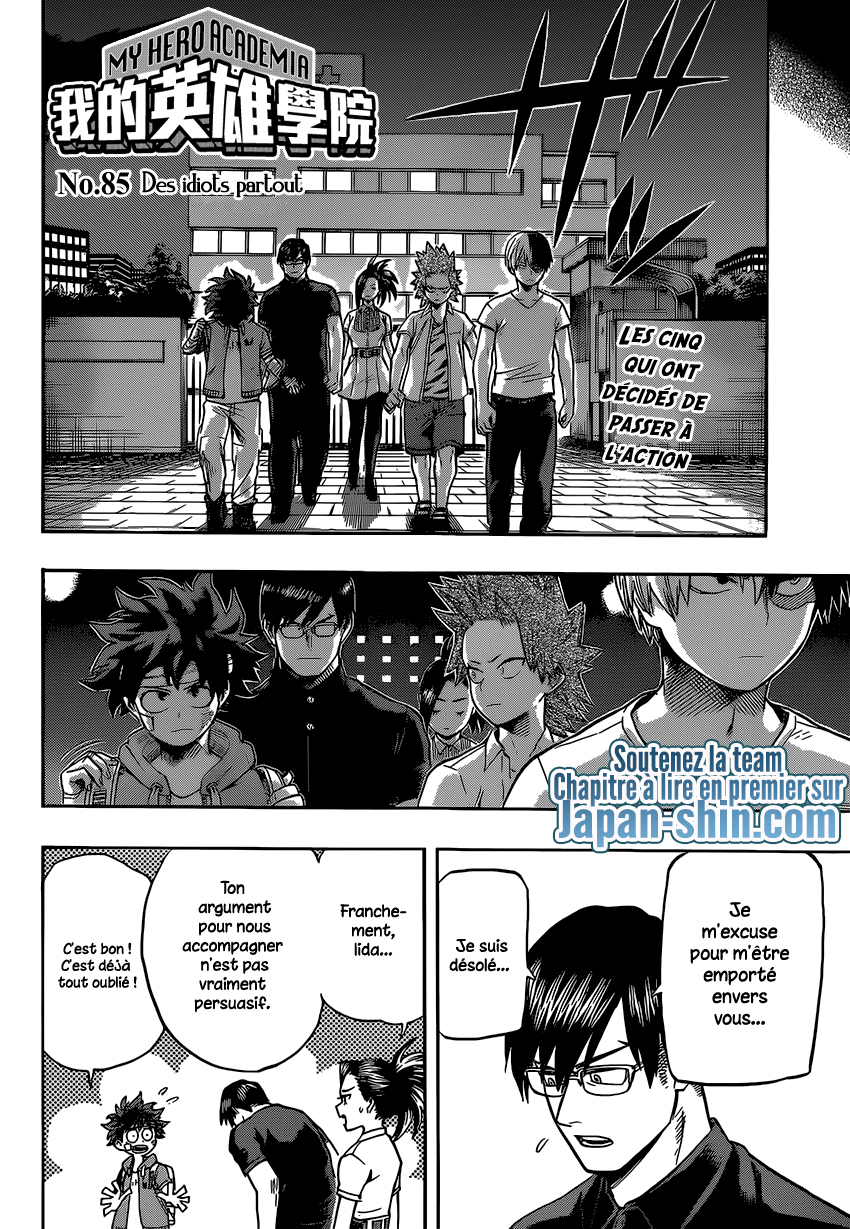 Read Boku no Hero Academia FR Manga Online