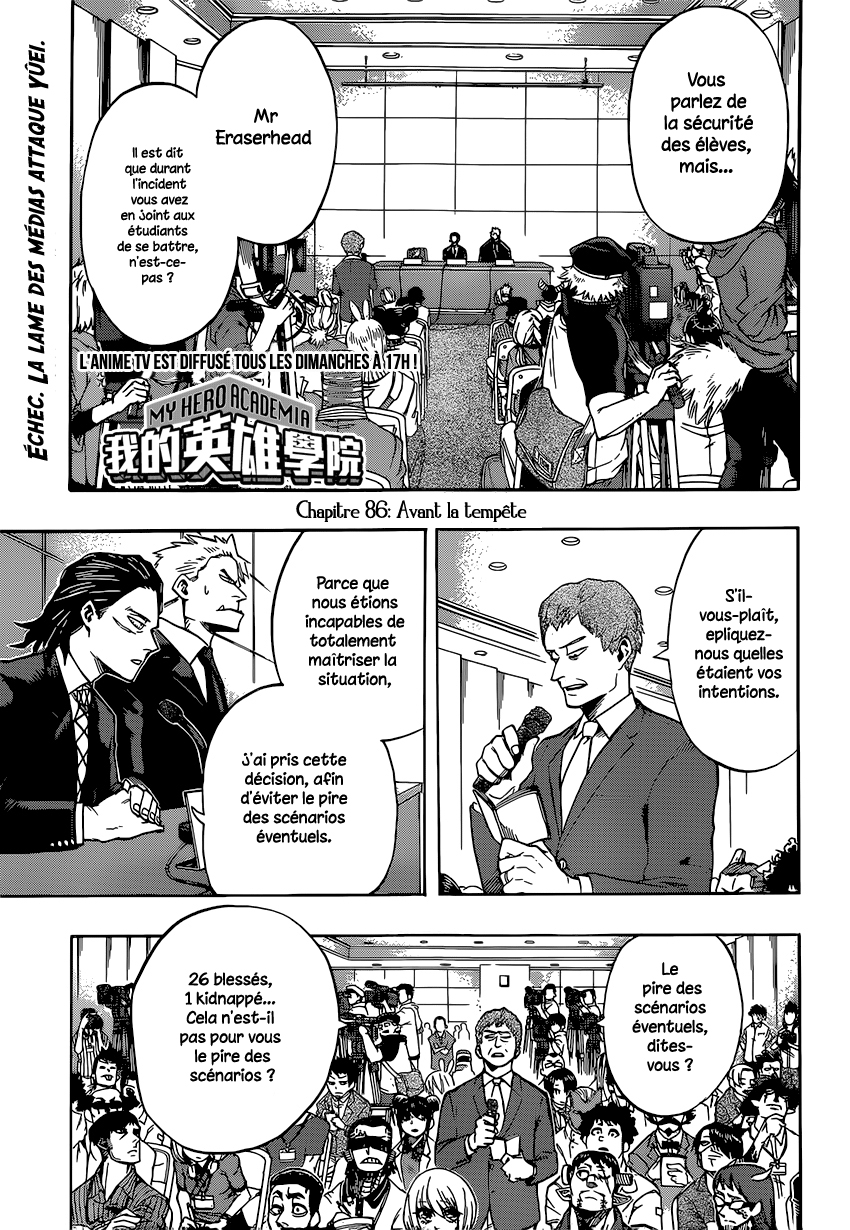Read Boku no Hero Academia FR Manga Online