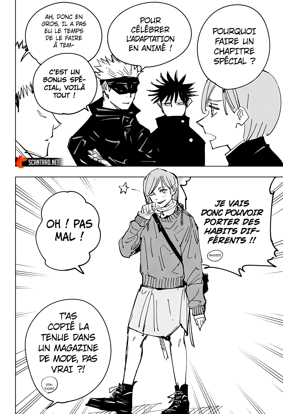 Read Jujutsu Kaisen FR Manga Online