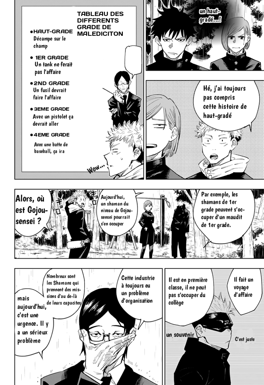 Read Jujutsu Kaisen FR Manga Online