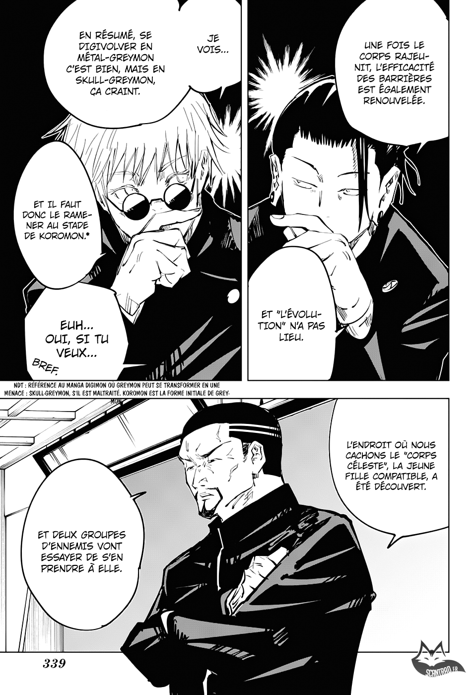 Read Jujutsu Kaisen FR Manga Online