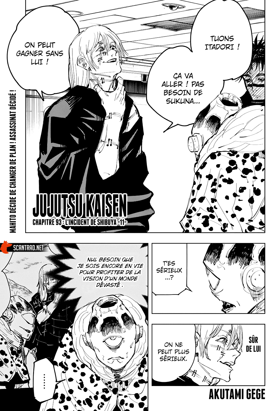 Read Jujutsu Kaisen FR Manga Online