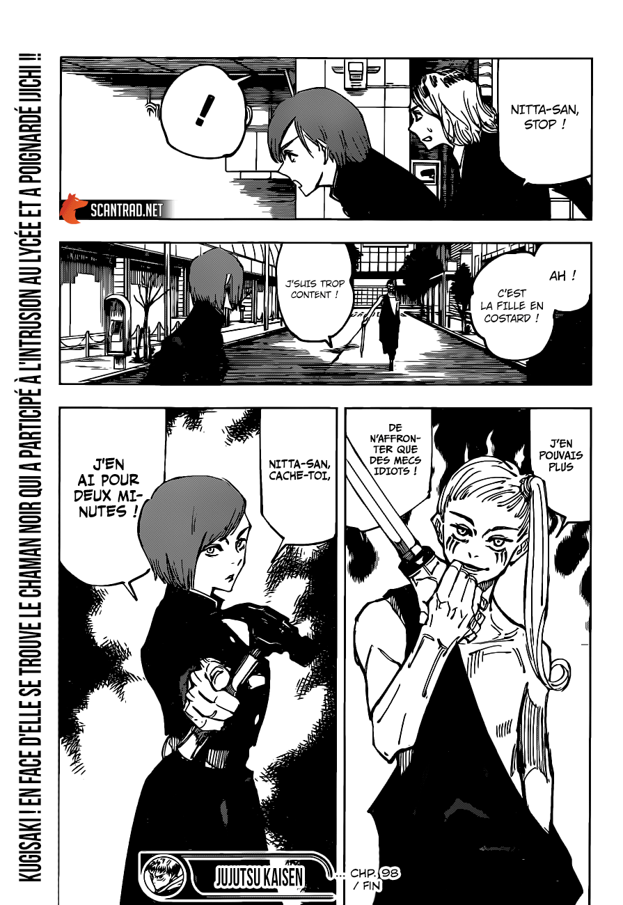 Read Jujutsu Kaisen FR Manga Online