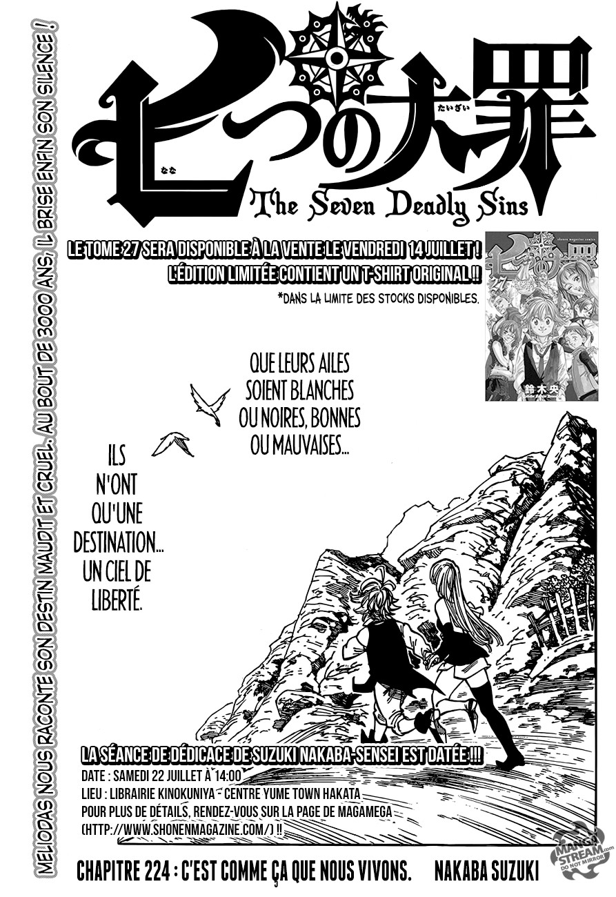 Read Nanatsu No Taizai FR Manga Online