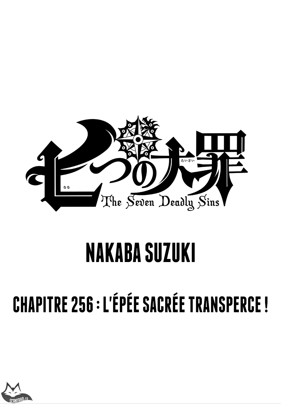 Read Nanatsu No Taizai FR Manga Online