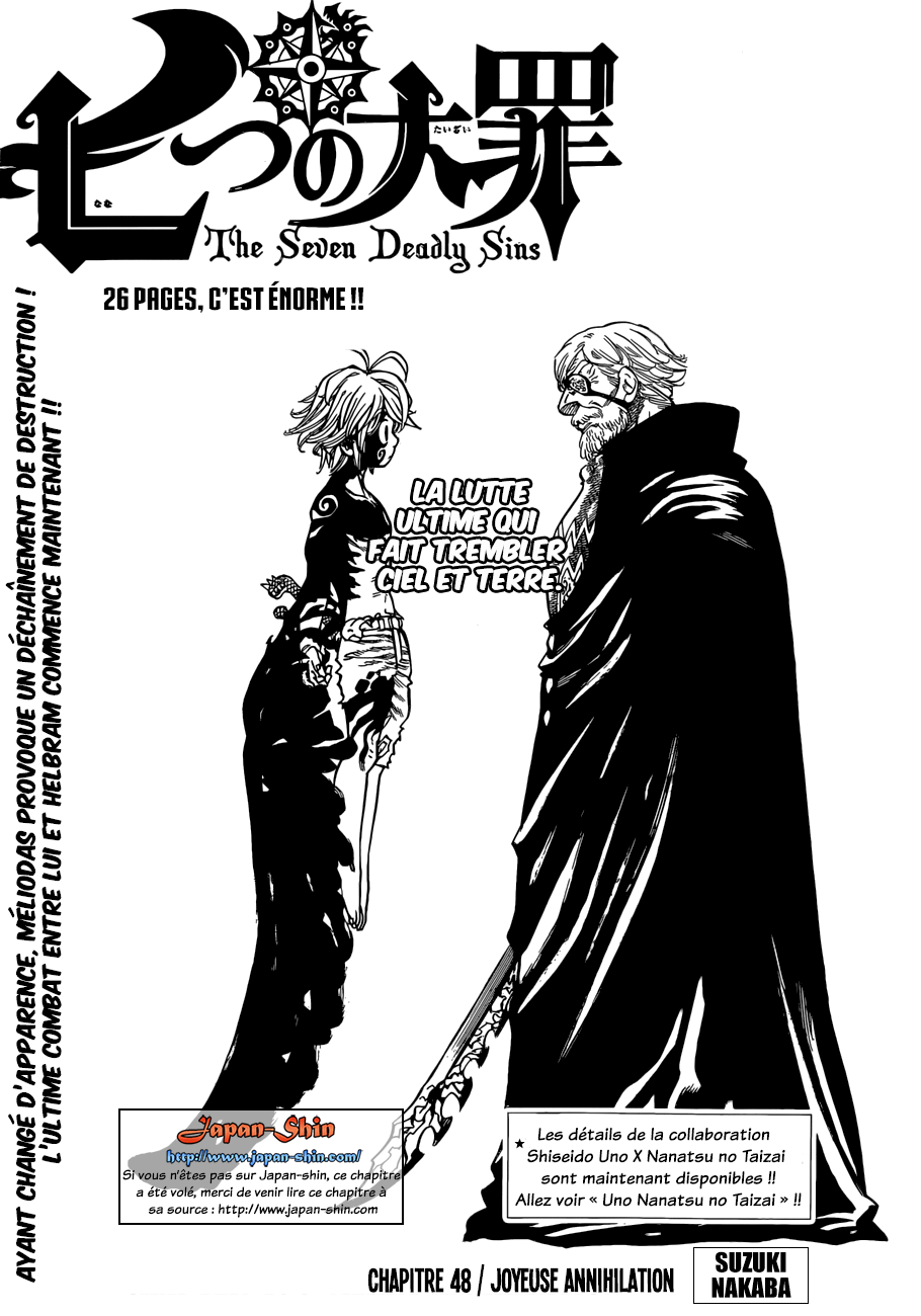 Read Nanatsu No Taizai FR Manga Online