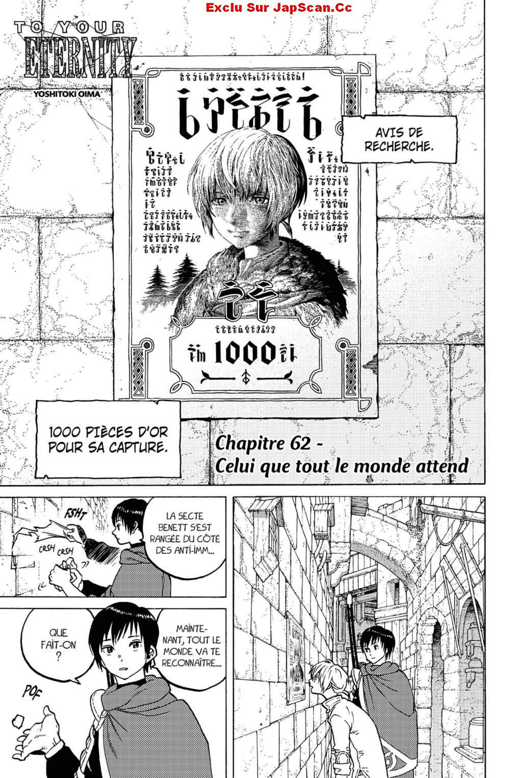 Read To Your Eternity FR Manga Online