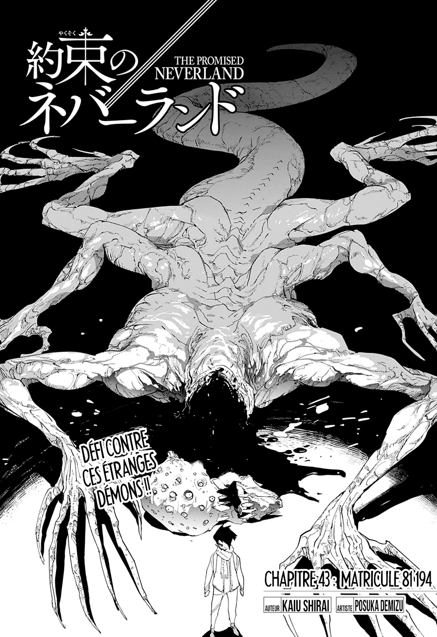 Read Yakusoku No Neverland FR Manga Online