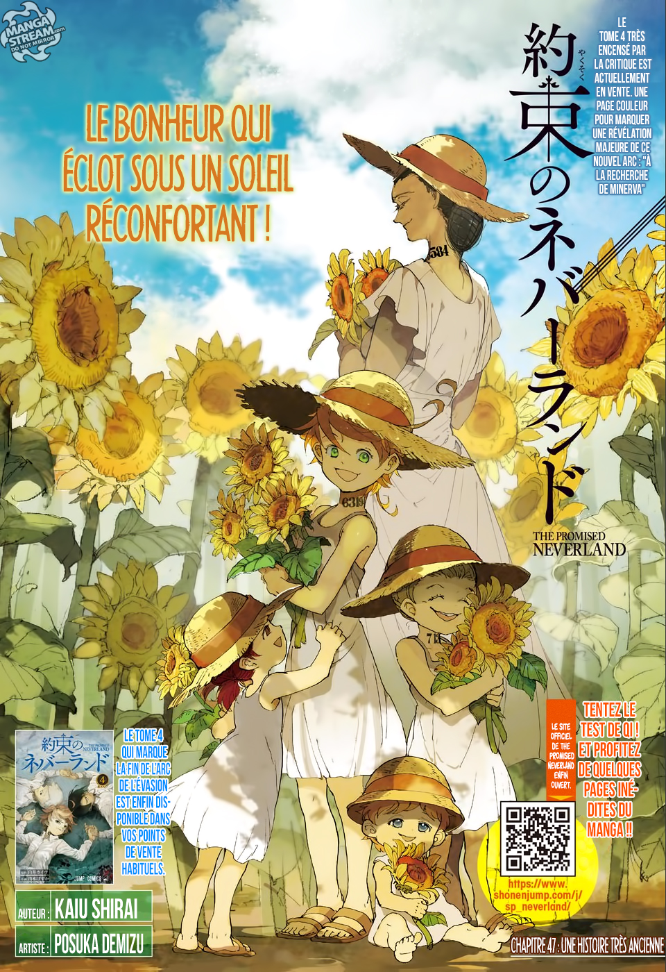 Read Yakusoku No Neverland FR Manga Online