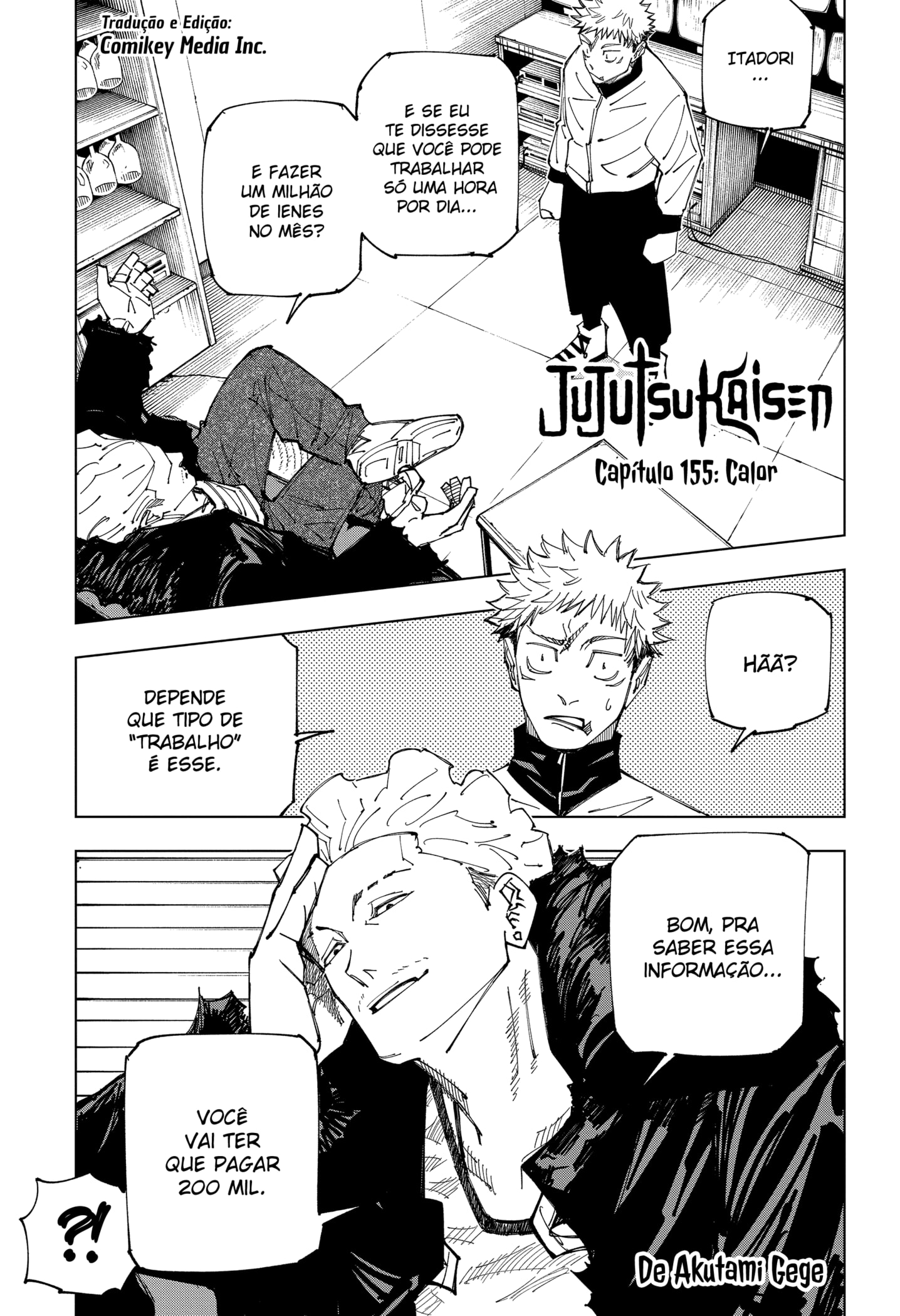 Read Jujutsu Kaisen PT Manga Online