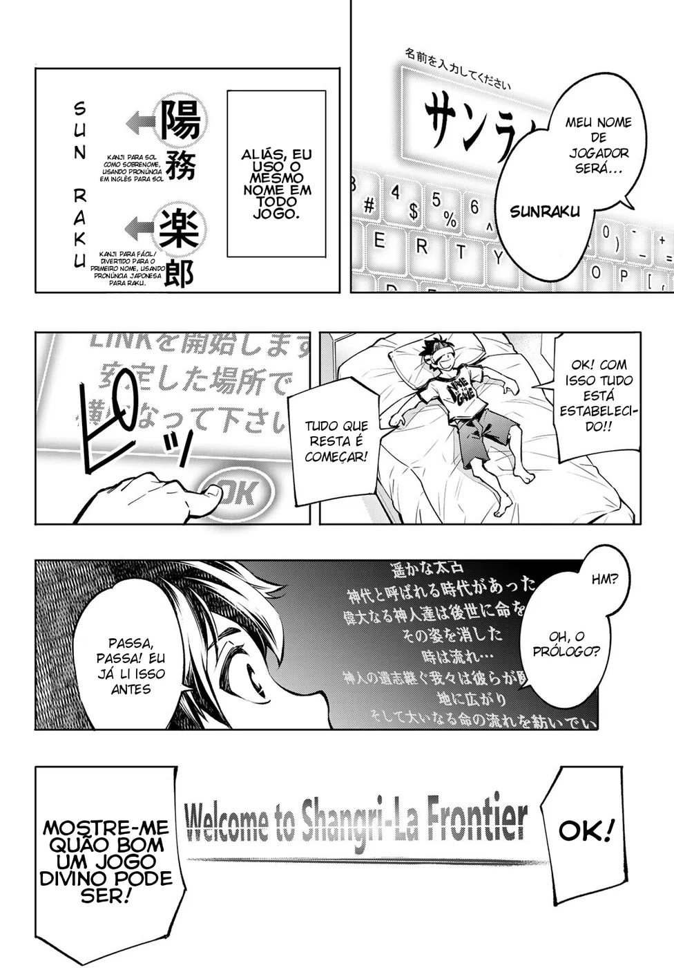 Read Shangri La Frontier PT Manga Online