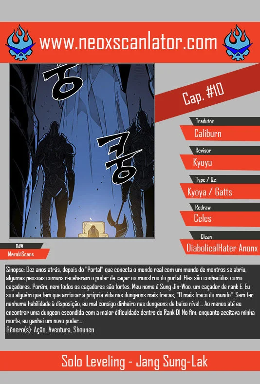 Read Solo Leveling PT Manga Online
