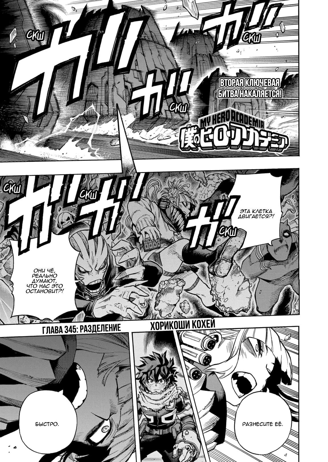 Read Boku no Hero Academia RU Manga Online