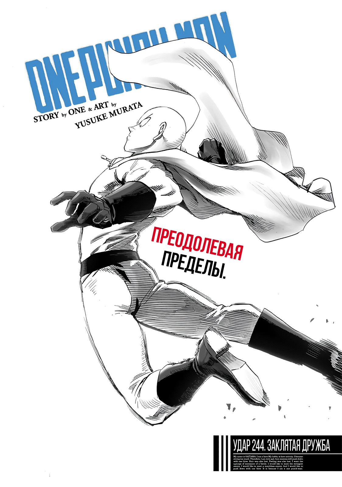 Read One-Punch Man RU Manga Online