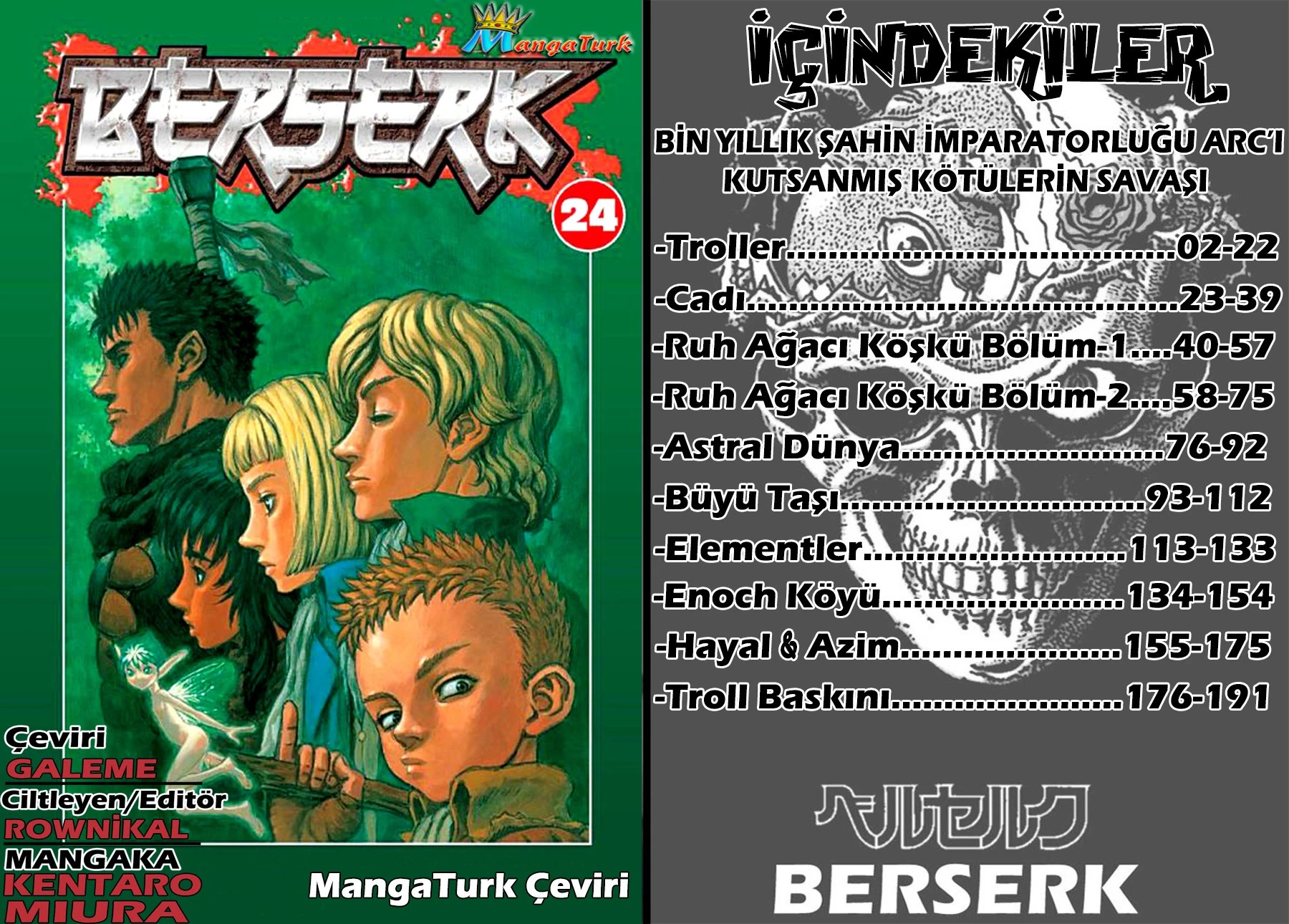 Read Berserk TR Manga Online