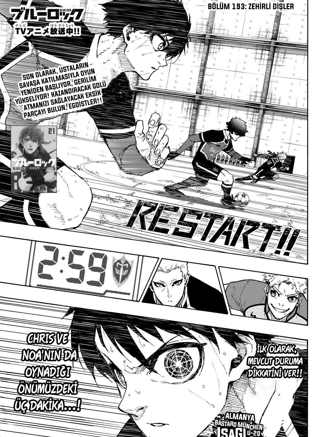 Read Blue Lock TR Manga Online