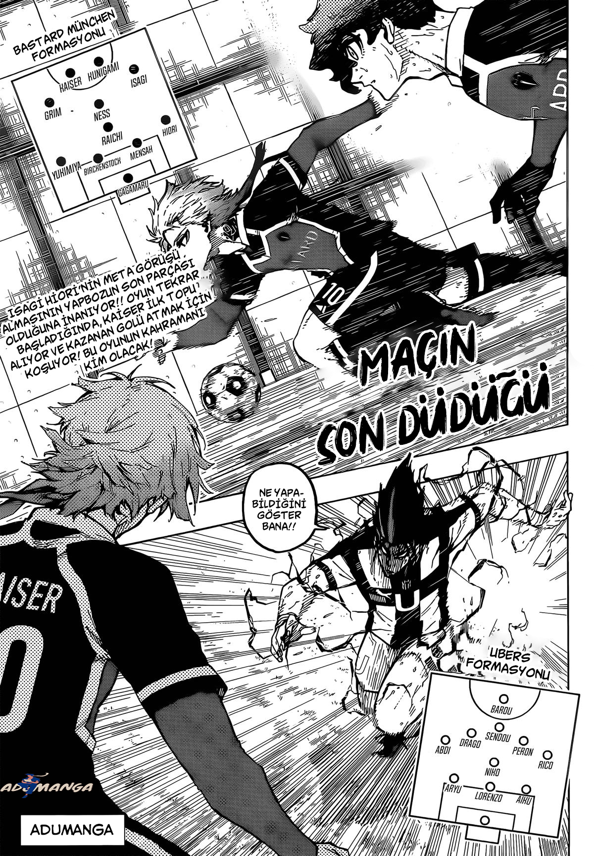 Read Blue Lock TR Manga Online