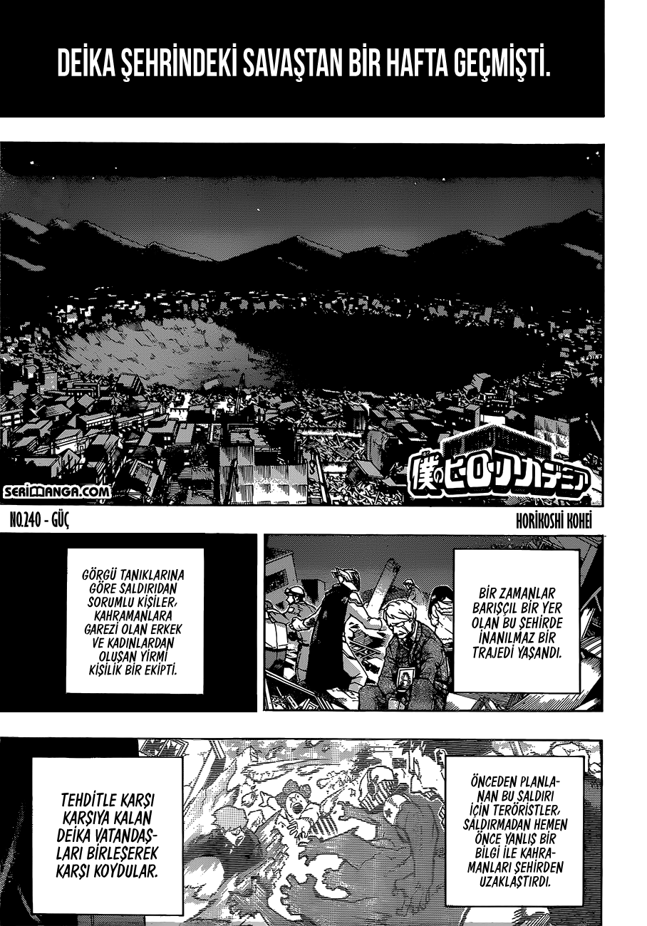 Read Boku no Hero Academia TR Manga Online
