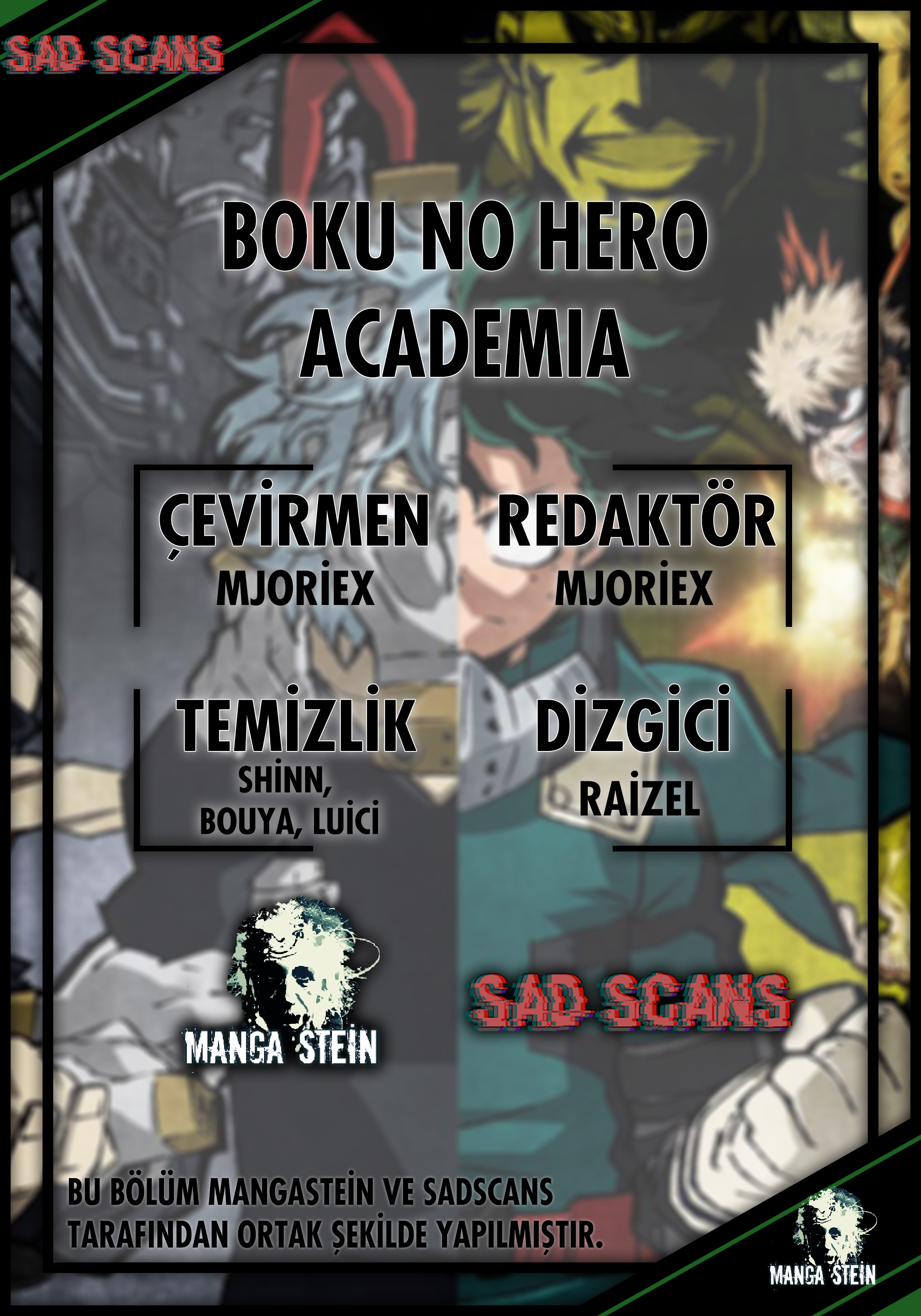 Read Boku no Hero Academia TR Manga Online