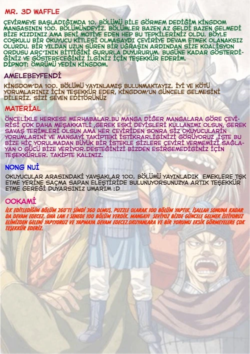 Read Kingdom TR Manga Online