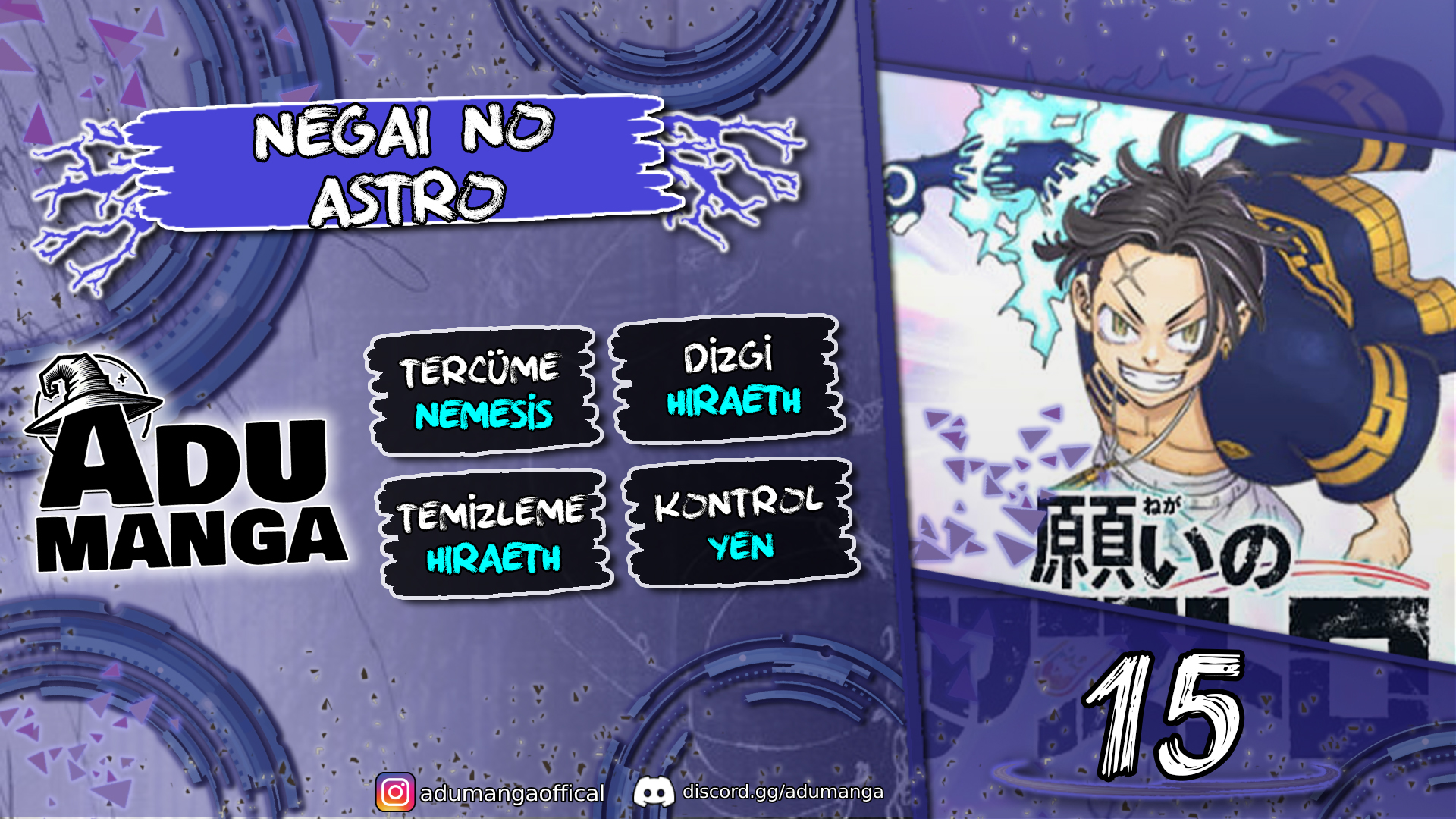 Read Negai no Astro TR Manga Online