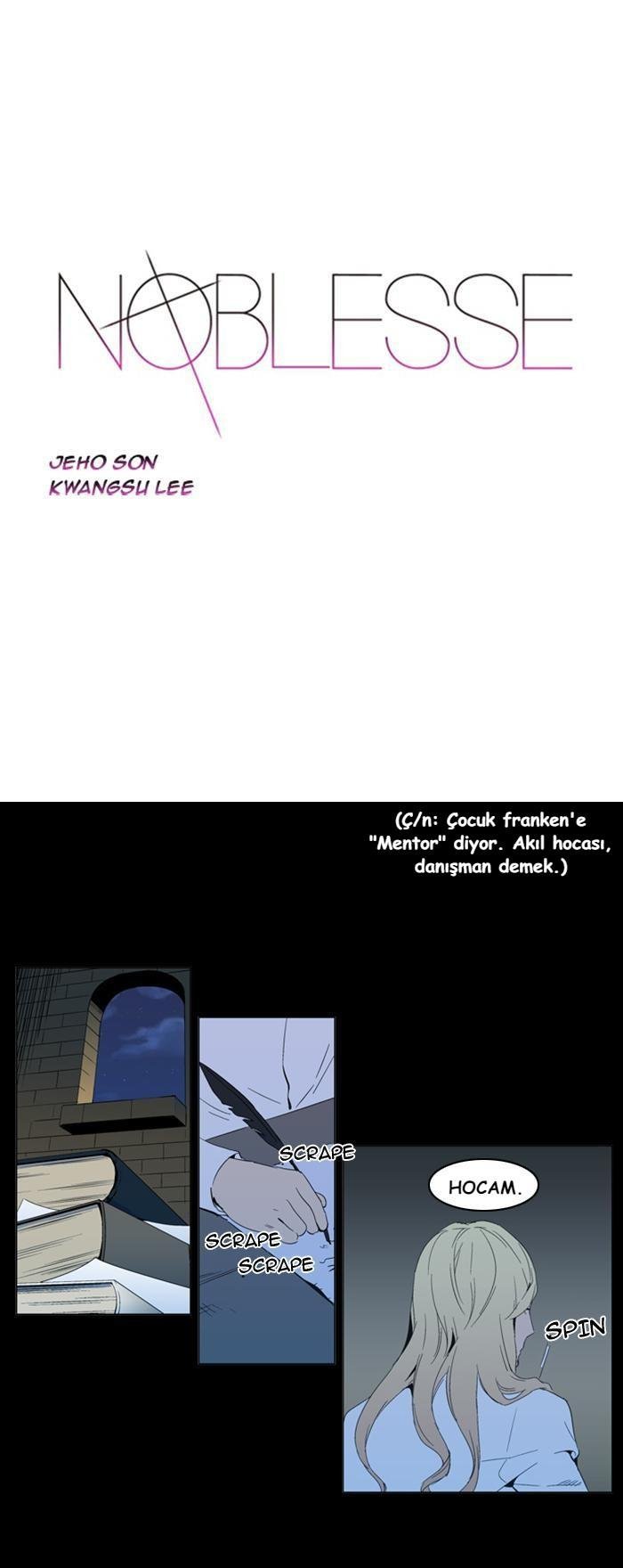 Read Noblesse TR Manga Online