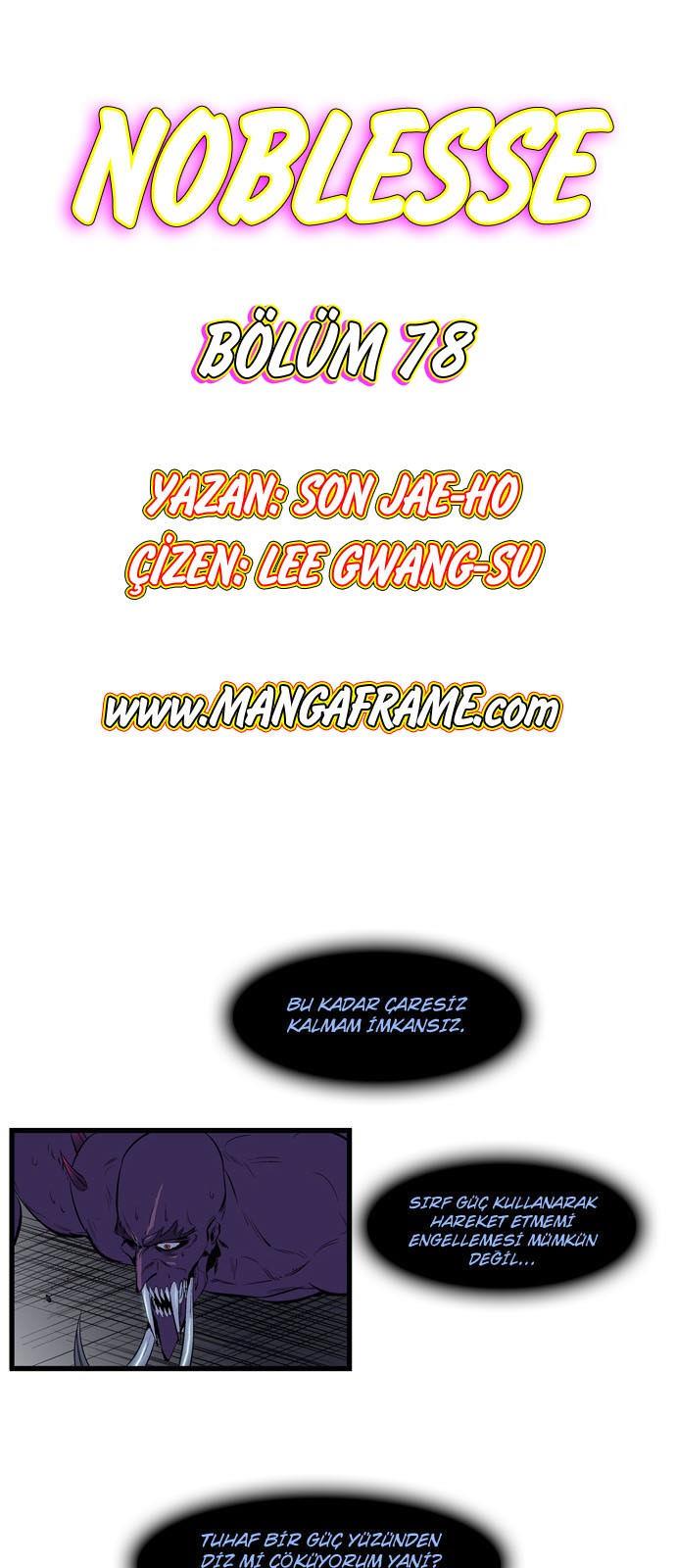 Read Noblesse TR Manga Online