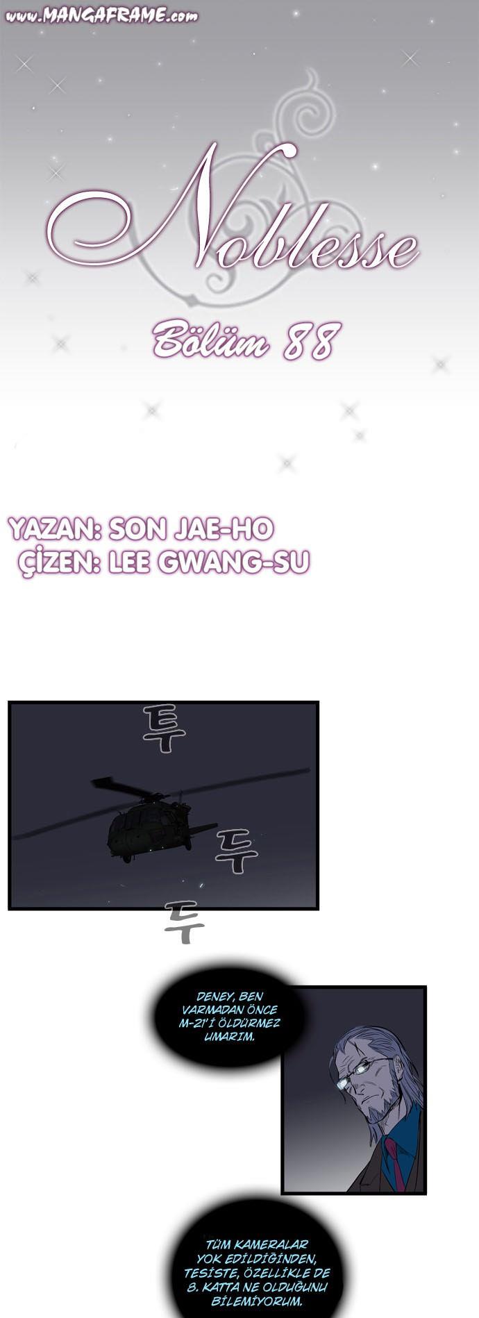 Read Noblesse TR Manga Online
