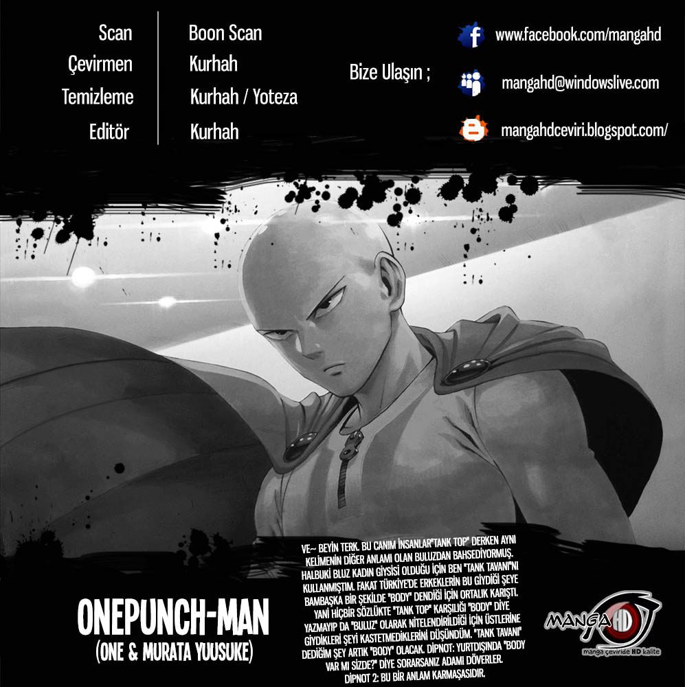 Read One Punch-Man TR Manga Online