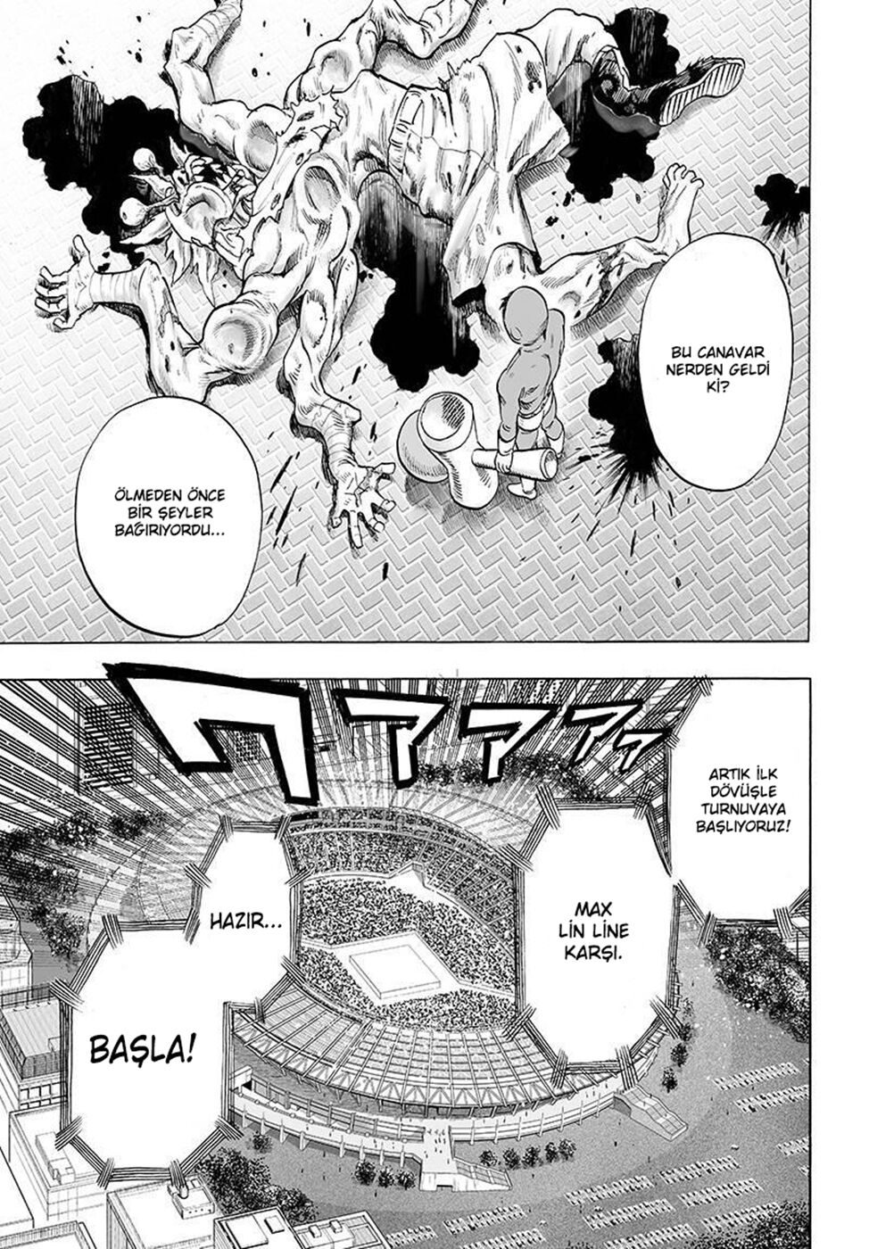 Read One Punch-Man TR Manga Online