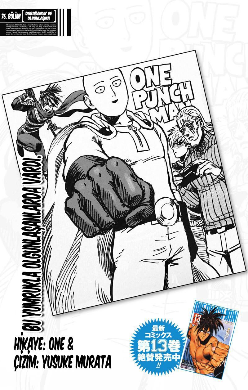 Read One Punch-Man TR Manga Online