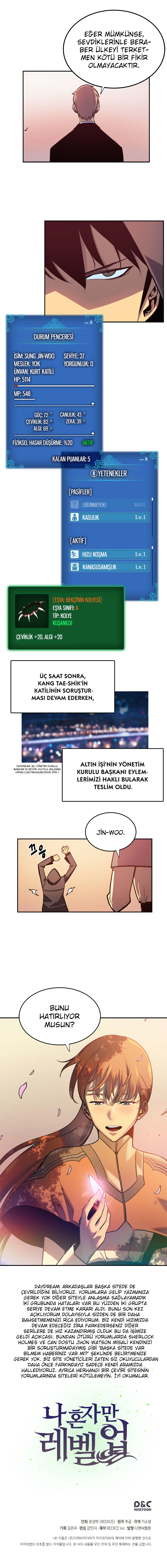 Read Solo Leveling TR Manga Online