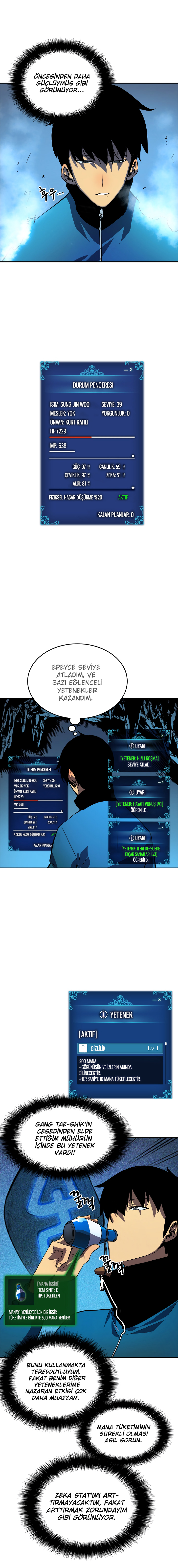 Read Solo Leveling TR Manga Online