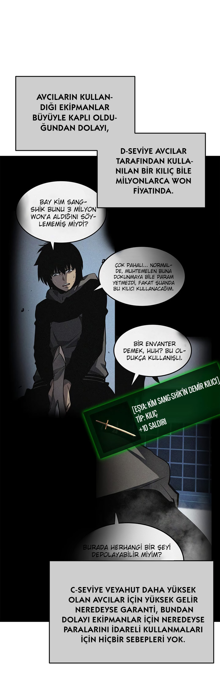 Read Solo Leveling TR Manga Online