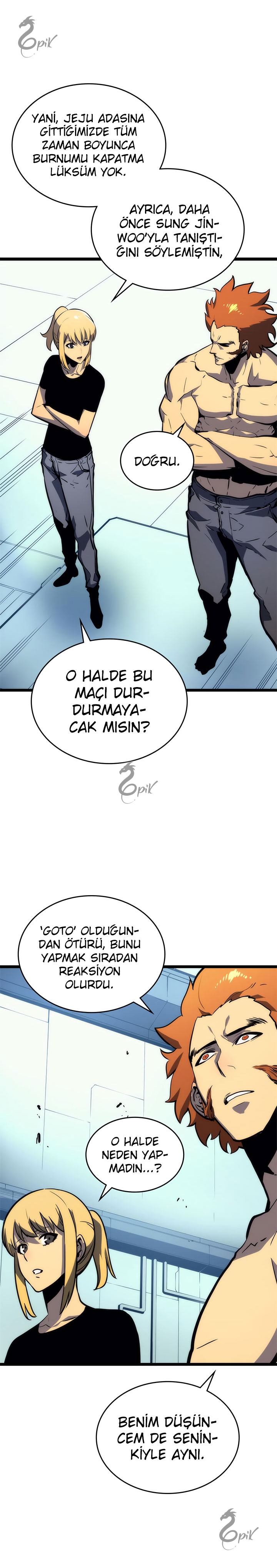 Read Solo Leveling TR Manga Online